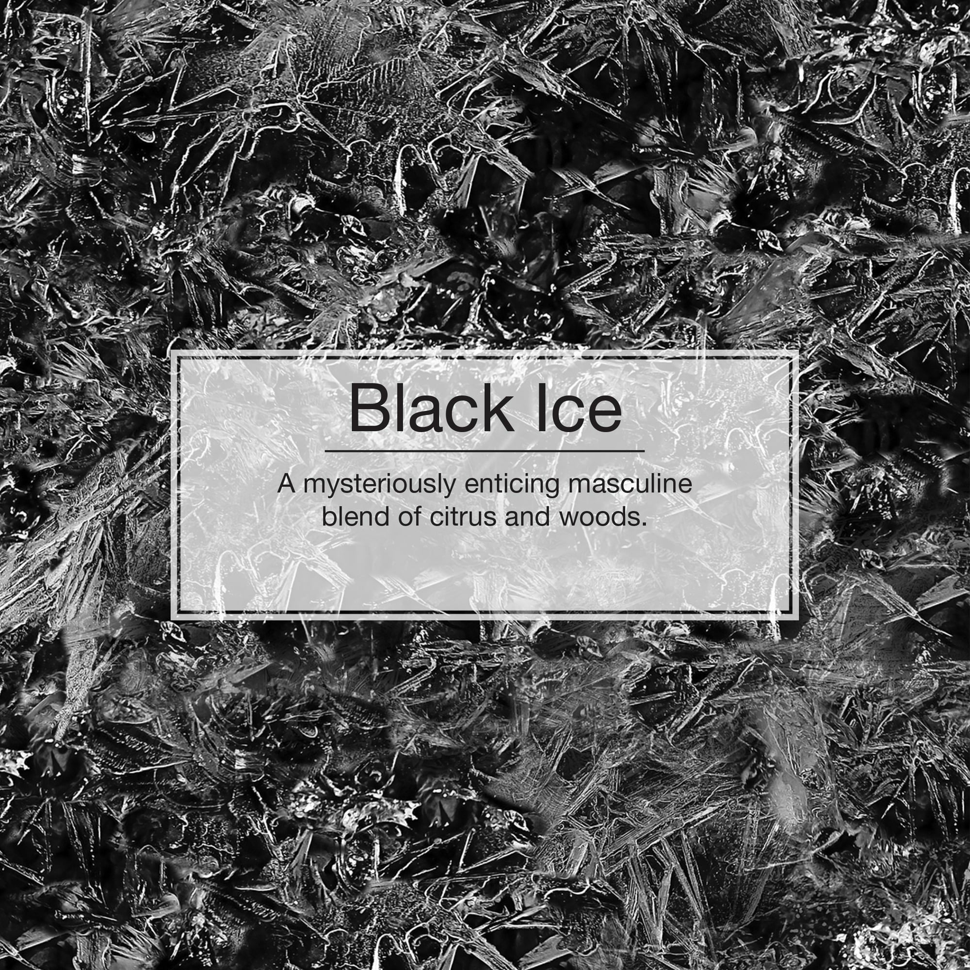 Informational Banner About Little Trees Black Ice Scent