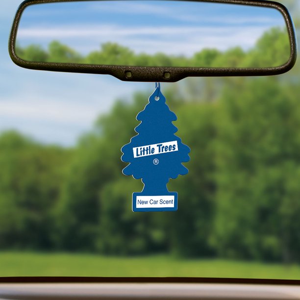 Little Trees New Car Scent Air Freshener Hanging on Car