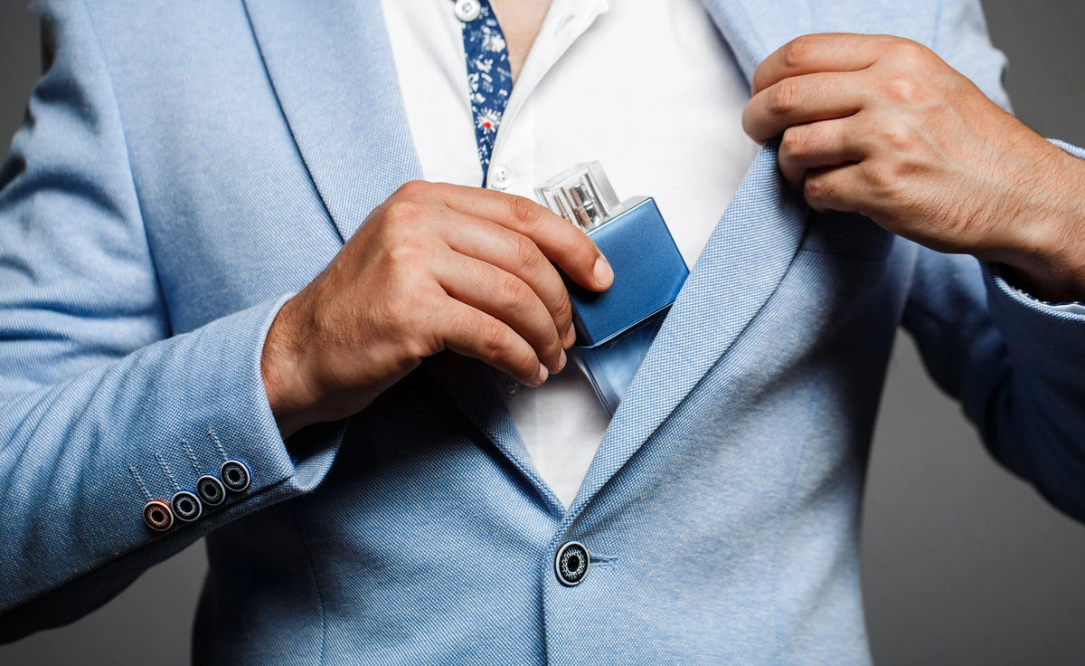 Polo Blue Type Fragrance Poster
