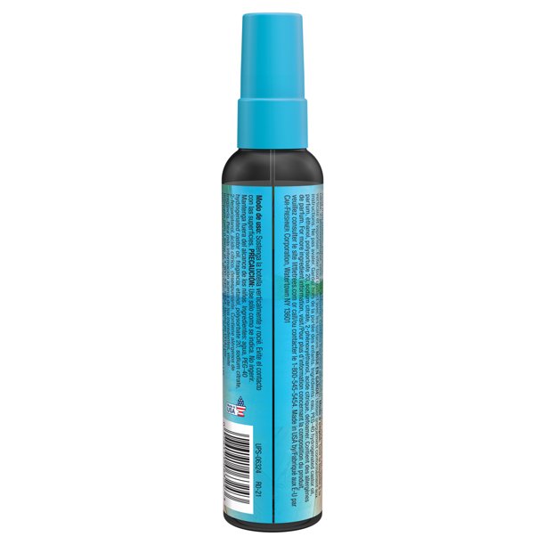 Back of Caribbean Colada Little Tree Spray