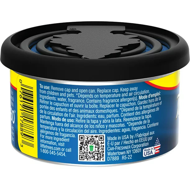 Little Trees Fiber Can- New Car Scent