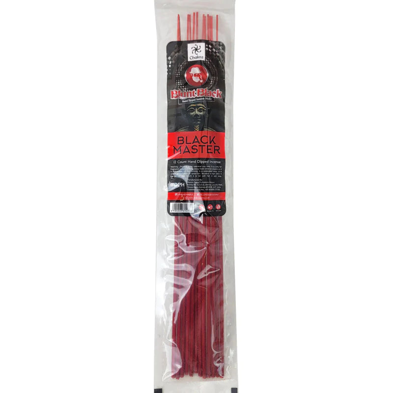 Blunt Black 11 Inch Black Master Incense Sticks