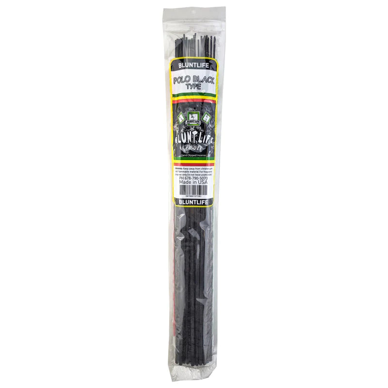 BluntLife 19 Inch Polo Black Type Incense Sticks