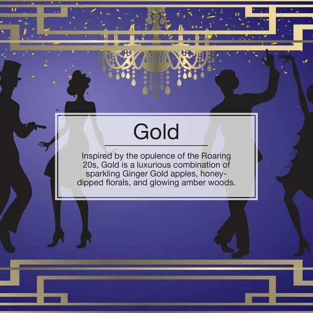 Informational Banner About Little Trees Gold Scent