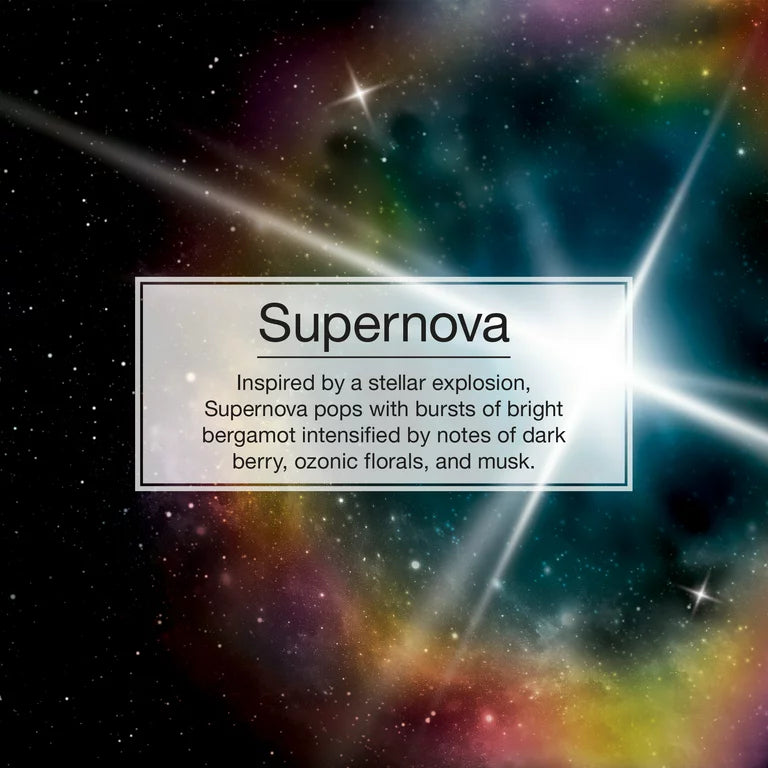 Informational Banner for Little Trees Supernova Scent