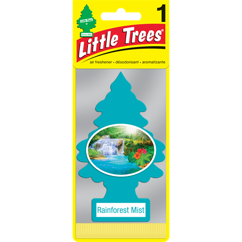 Little Tree Rainforest Mist Air Freshener 1 Pack