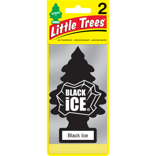 Little Trees Black Ice Air Freshener 2 Pack