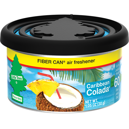 Little Trees Caribbean Colada Fiber Can