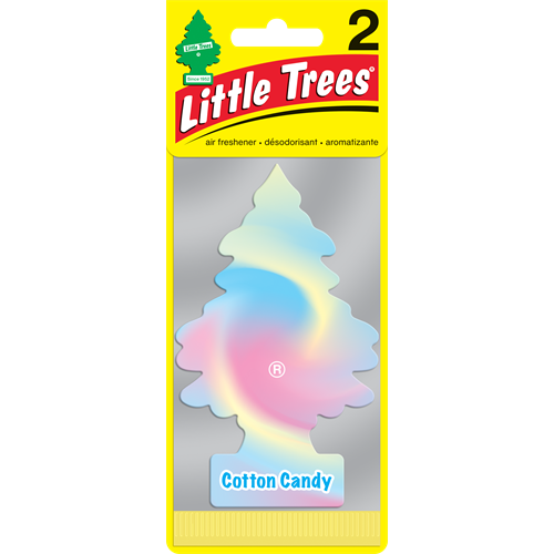 Little Trees Cotton Candy Air Freshener 2 Pack 