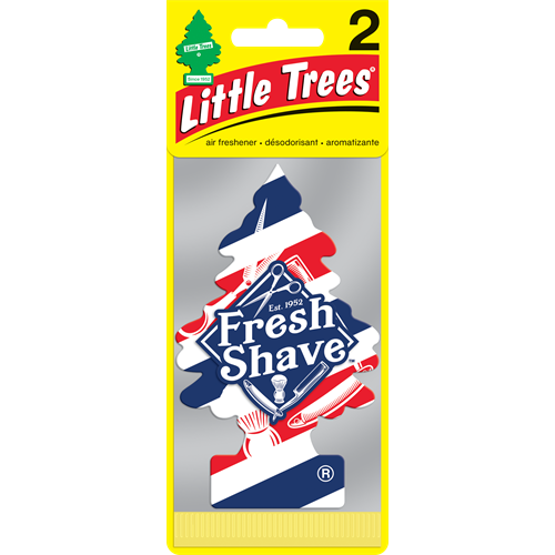 Little Trees Fresh Shave Air Freshener 2 Pack