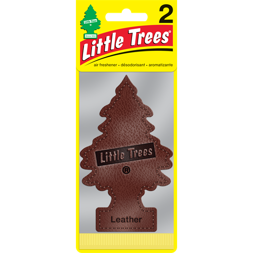 Little Trees Leather Air Freshener 2 Pack 