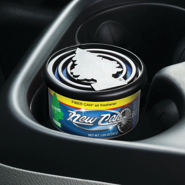 Little Trees Fiber Can- New Car Scent