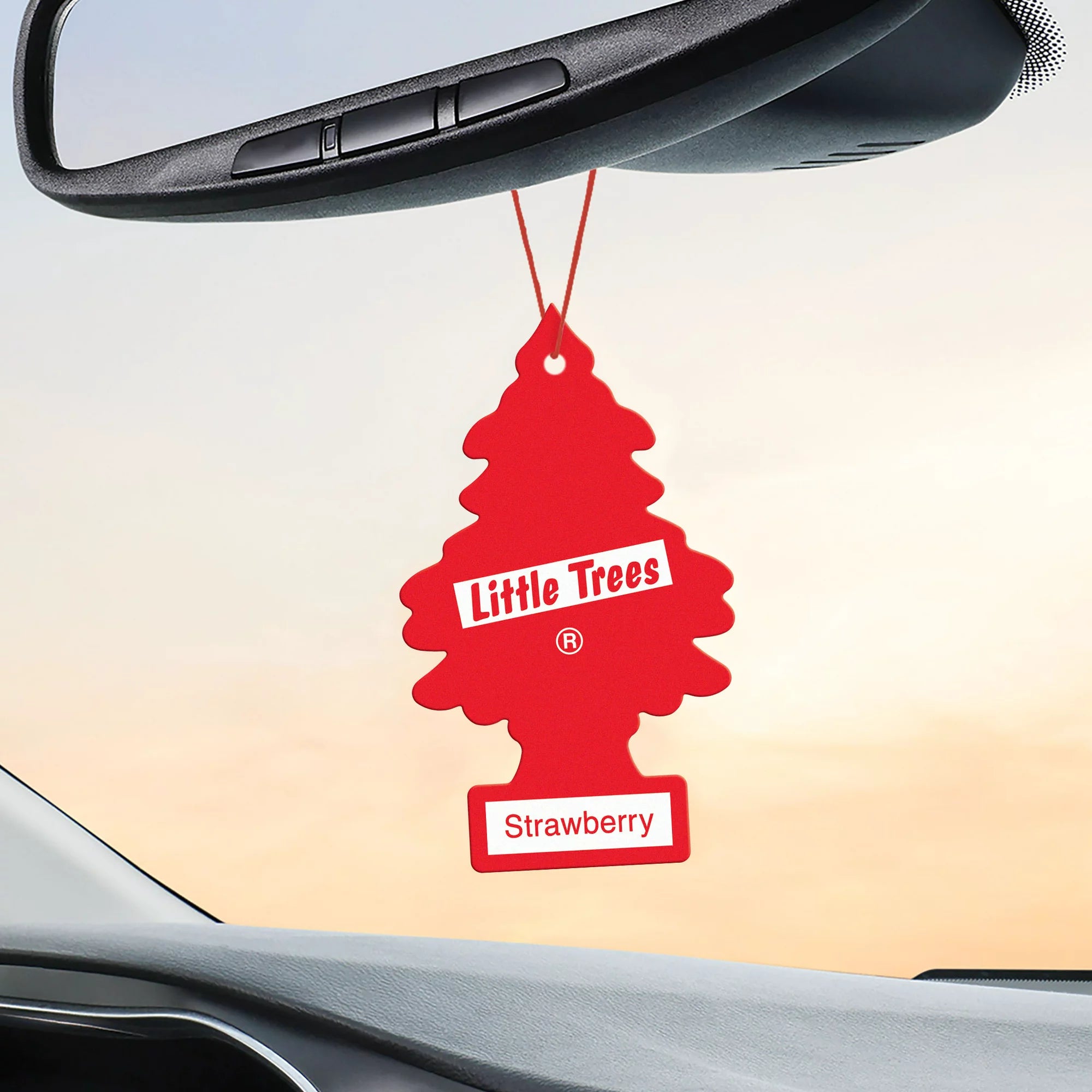 Little Trees Strawberry Air Freshener In Car
