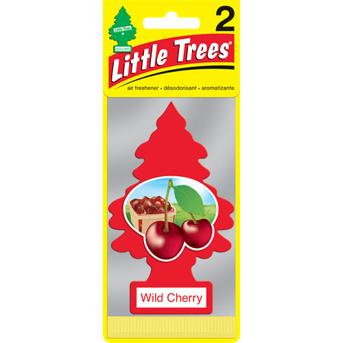 Little-Trees-Wild-Cherry-Air-Freshener 2 Pack