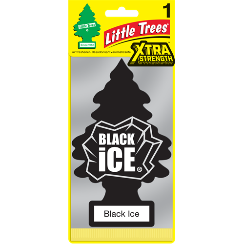 Little Trees Xtra Strength Black Ice Air Freshener