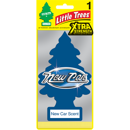 Little Trees Xtra Strength New Car Scent Air Freshener 1 Pack