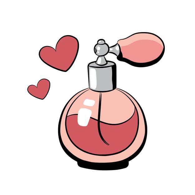 Love Drawing Fragrance Poster