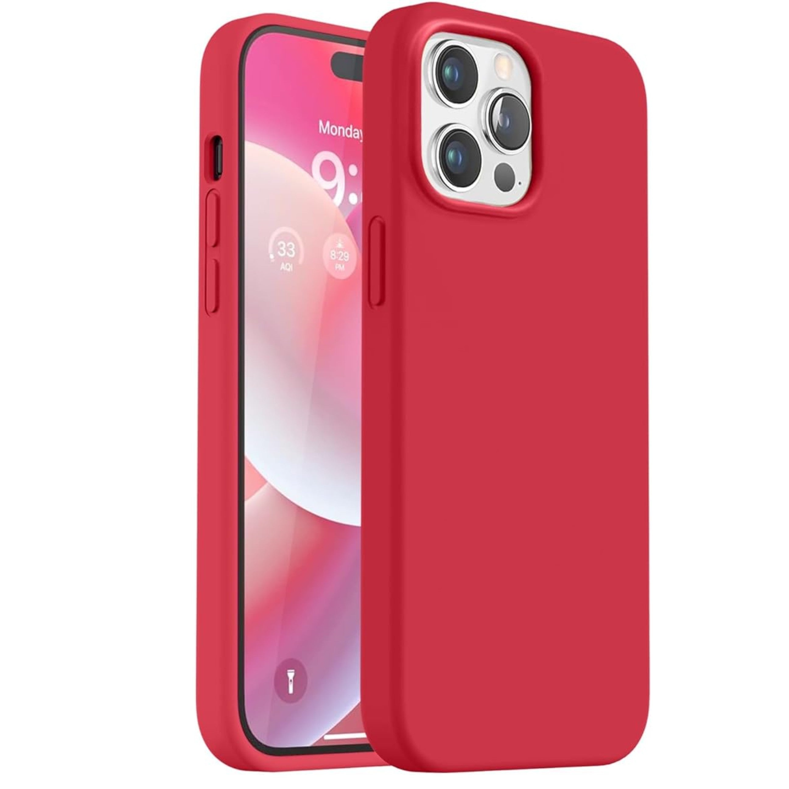 Red Silicone iPhone Case