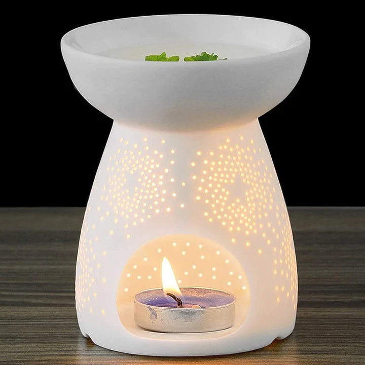 Tealight Candle in Oil Burner