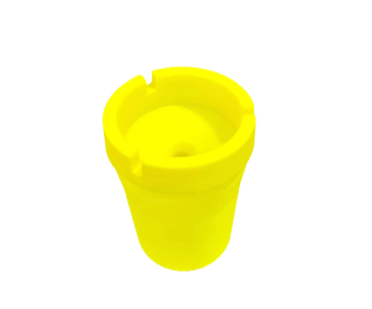    Yellow Jumbo Butt Bucket Ashtray