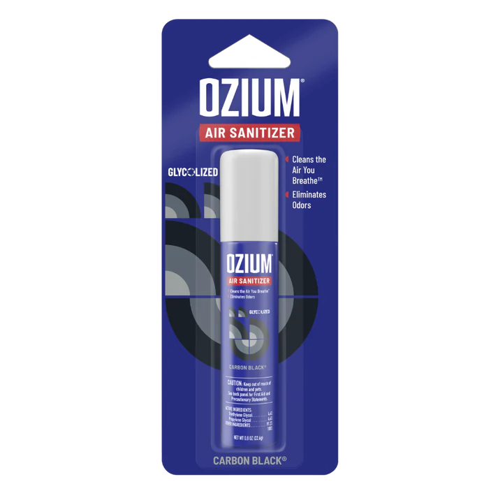 Ozium Air Sanitizer Spray 0.8oz Carbon Black